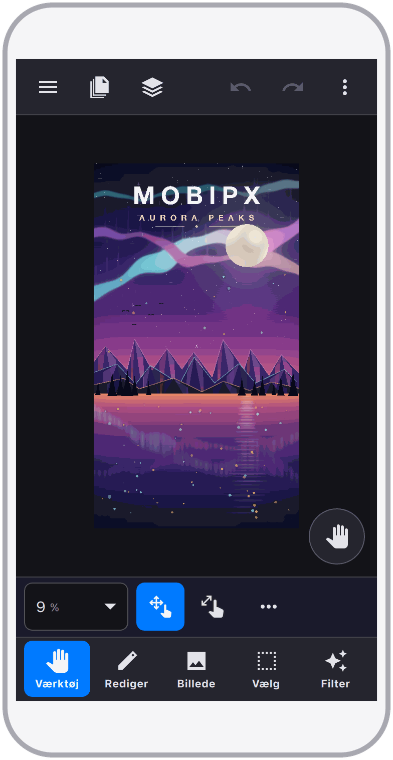 Tro PSD-understøttelse