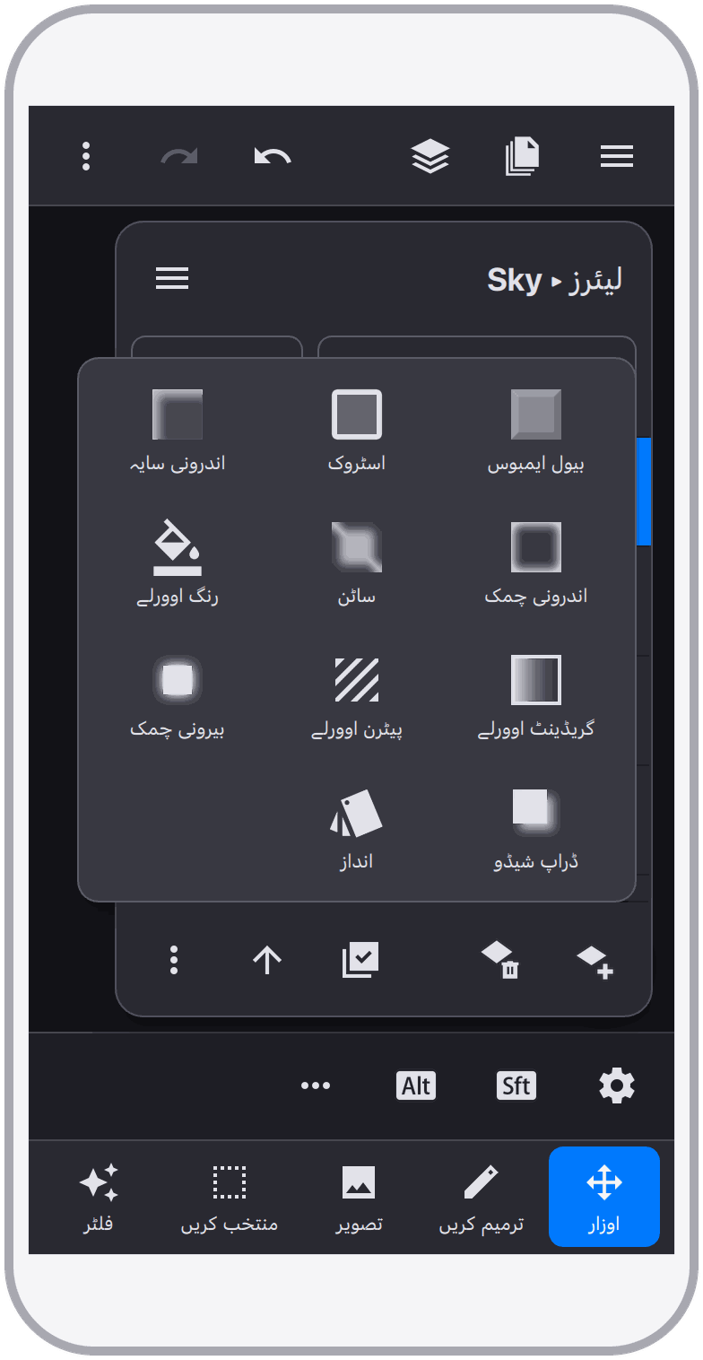 امیر انداز اثرات